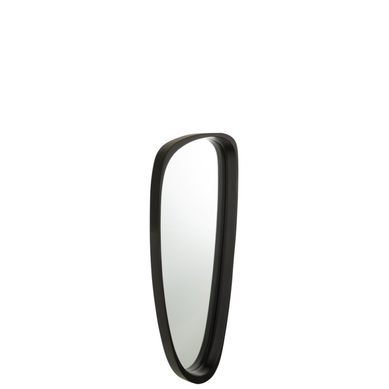 Miroir irrégulier en Verre Noir 33x89x6,8cm