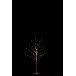 Árvore luminosa com ramos LED brancos em metal, 100 cm Árvore luminosa com ramos LED brancos em metal, 100 cm