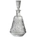 Garrafa com rolha com motivos em vidro transparente H30cm Garrafa com rolha com motivos em vidro transparente H30cm