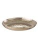 FUENTE REDONDA ALTO IRREGULAR ALUMINIO PLATA