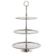 PLATEAU 3 NIVEAUX BIJOU ALU / NICKEL ARGENT 53,5 cm