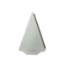 Sapin de Noël décoratif avec led en verre or 18.5x6x29.5 cm
