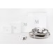 VELA PERFUMADA LIVIA METAL PLATA MEDIUM