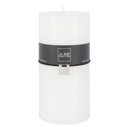 Vela cilíndrica blanco xxl 140 h Alt. 20 cm