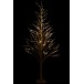 ARBOL SIN HOJAS+LED+ADAPTADOR BRILLO PLATA LARGE