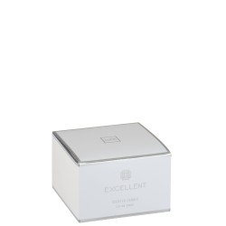 Vela perfumada excellent esencia algodón de azúcar plata-40 horas Alt. 9 cm