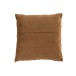 Coussin sequins en velours marron et bronze 45x45cm