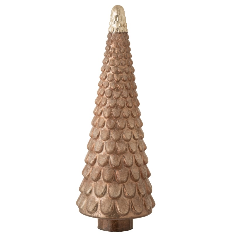 ARBOL DE NAVIDAD FROSTY CRISTAL VIERJO ROSA