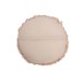Cuscino rotondo in cotone salmone 47x47cm Cuscino rotondo in cotone salmone 47x47cm