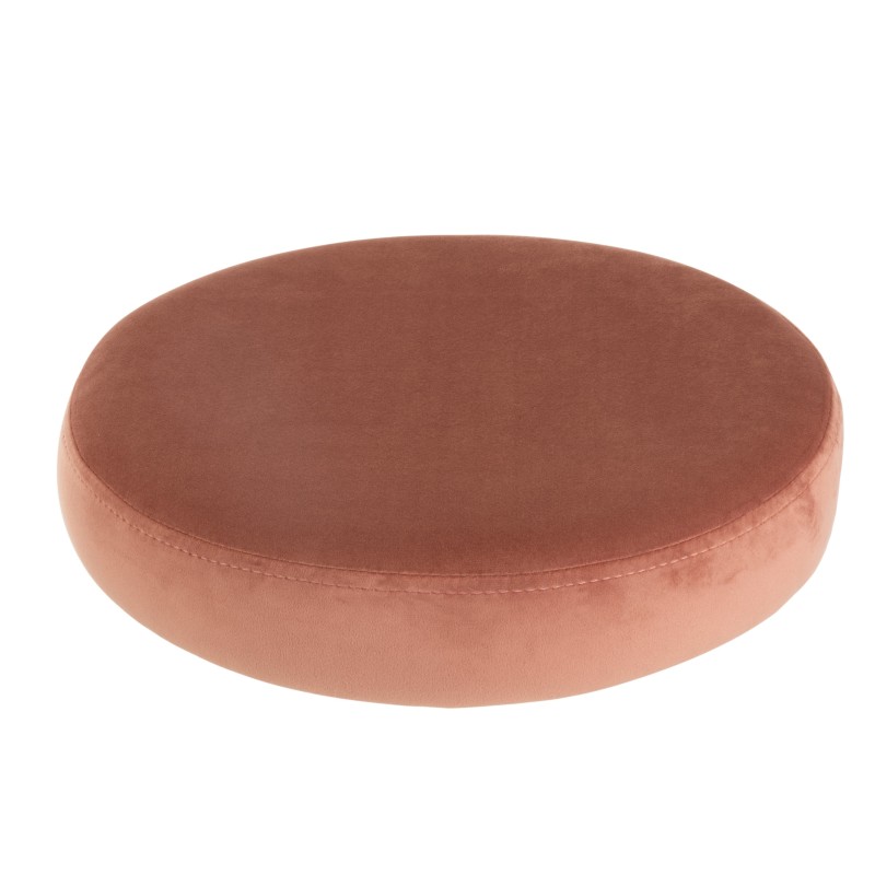 Coussin pour tabouret en textile rose 34x34x8 cm Coussin pour tabouret en textile rose 34x34x8 cm