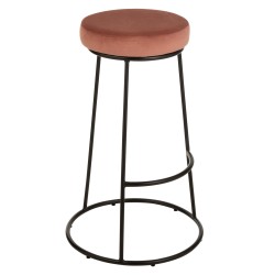 Cojín para soporte tela rosa antiguo