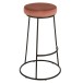 Coussin pour tabouret en textile rose 34x34x8 cm Coussin pour tabouret en textile rose 34x34x8 cm