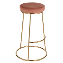 Cojín para soporte tela rosa antiguo