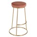 Coussin pour tabouret en textile rose 34x34x8 cm Coussin pour tabouret en textile rose 34x34x8 cm