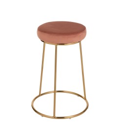 Cojín para soporte tela rosa antiguo