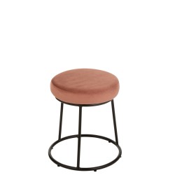 Cojín para soporte tela rosa antiguo
