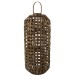 Grande lanterne cylindrique en bois 95 x 40 x 40cm