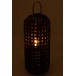 Grande lanterne cylindrique en bois 95 x 40 x 40cm
