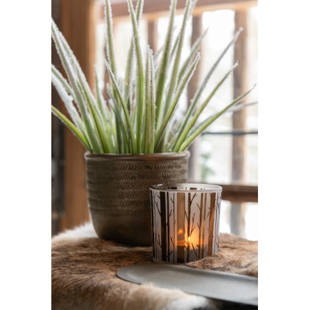 Sanseviera artificielle en pot 39 cm