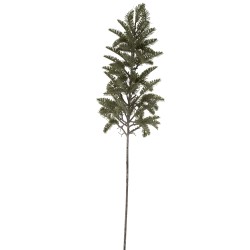 Rama de pino verde artificial de 116 cm