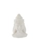Tête bouddha blanc