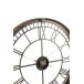 Reloj números romanos metal/cristal oxido Alt. 67 cm