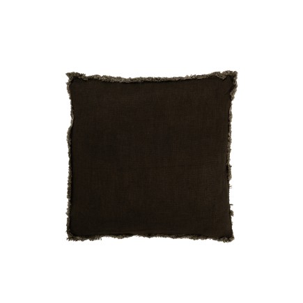 Cuscino quadrato in poliestere verde 45x45cm