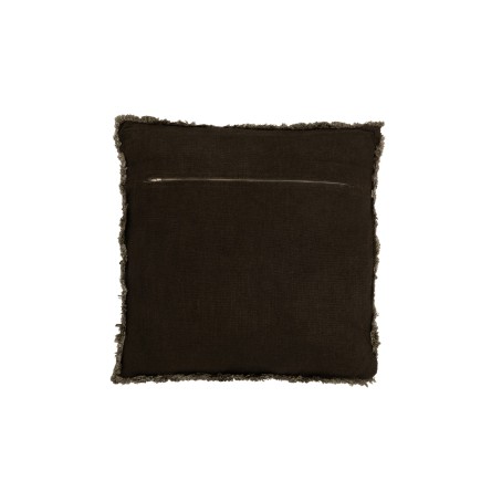 Cuscino quadrato in poliestere verde 45x45cm