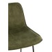 Sedia da bar in metallo verde 57x48x103 cm Sedia da bar in metallo verde 57x48x103 cm