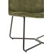 Tumbona de metal verde de 71x68x78 cm