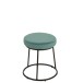 Coussin pour tabouret en textile azur 34x34x8 cm