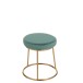 Coussin pour tabouret en textile azur 34x34x8 cm
