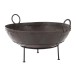 Braséro en fer marron 72x40cm Braséro en fer marron 72x40cm