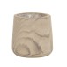 Vaso em madeira natural de paulownia 25x25x23 cm Vaso em madeira natural de paulownia 25x25x23 cm