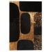 Moldura retangular com ovais em 60x1x90 cm