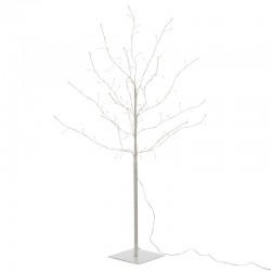 Arbre lumineux branche led blanc en métal 100 cm