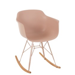 SILLA WILLY MECEDORA PP NUDE ROSA