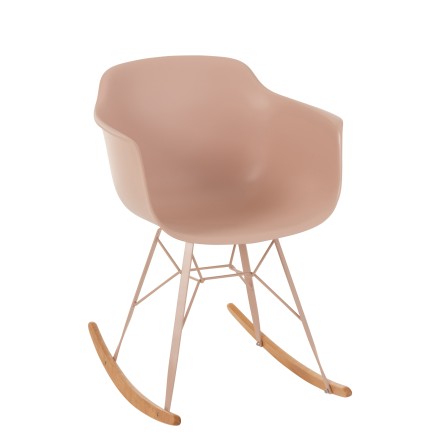 SILLA WILLY MECEDORA PP NUDE ROSA