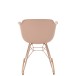 SILLA WILLY MECEDORA PP NUDE ROSA