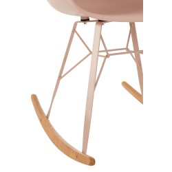 SILLA WILLY MECEDORA PP NUDE ROSA