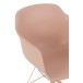 SILLA WILLY MECEDORA PP NUDE ROSA