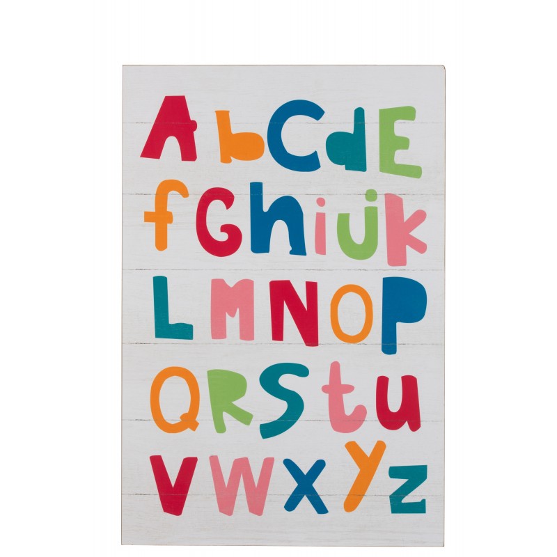 cadre abc alphabet bs bla/mix
