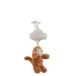 Peluche musicale singe à suspendre marron 40x20x7 cm Peluche musicale singe à suspendre marron 40x20x7 cm