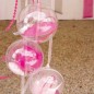 Lot 300 boules de Noël à remplir en plastique transparent Lot 300 boules de Noël à remplir en plastique transparent