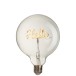 Ampoule LED avec écriture Hello L12*l12*H17cm