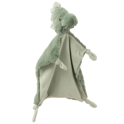 Dinosaure en peluche vert menthe 33x10x34 cm