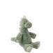 Dinosaure en peluche vert menthe 26x20x35 cm