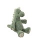 Dinosaure en peluche vert menthe 26x25x31 cm