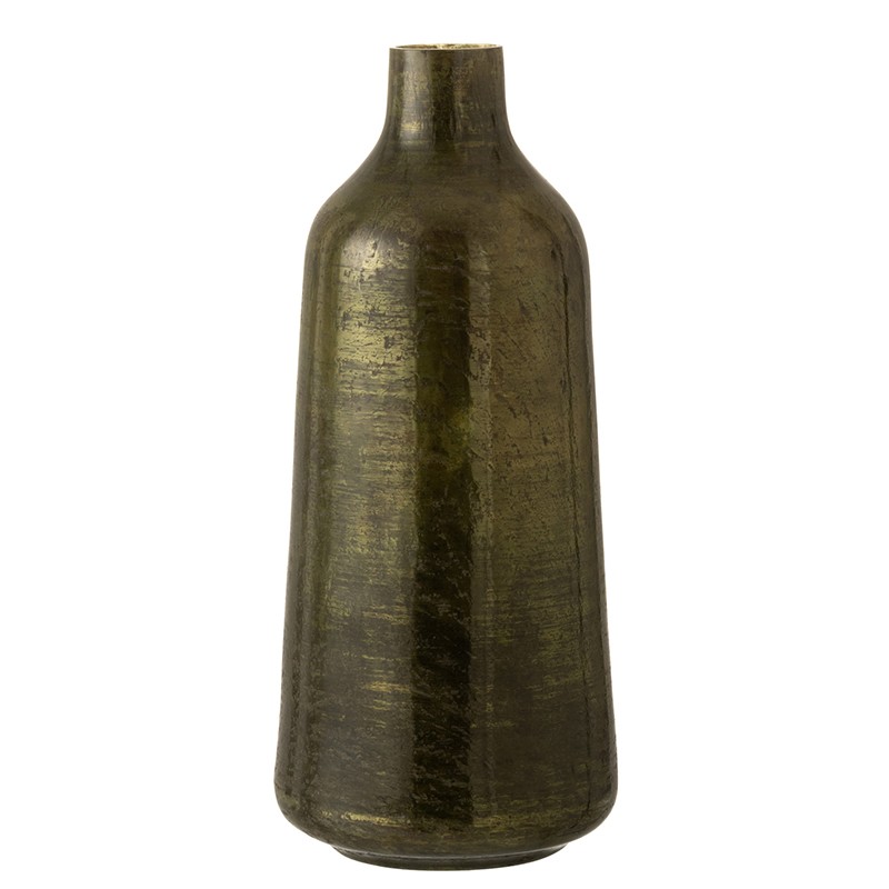 Vase en verre de couleur bronze H48 cm