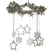 Couronne de Noël suspendue